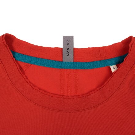 Футболка унисекс Vozduh 1.0, красная Футболка унисекс Vozduh 1.0, красная