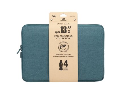 RIVACASE 7703 aquamarine ECO чехол для ноутбука 13.3-14 / 12 RIVACASE 7703 aquamarine ECO чехол для ноутбука 13.3-14 / 12
