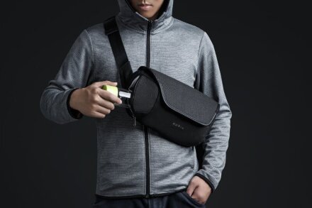 Наплечная сумка ClickSling, черная Наплечная сумка ClickSling, черная