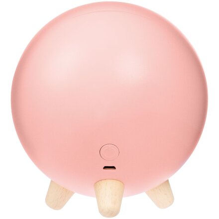 Беспроводная лампа-колонка Right Meow, розовая Беспроводная лампа-колонка Right Meow, розовая