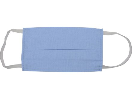 Маска для лица многоразовая из хлопка, голубой Маска для лица многоразовая из хлопка, голубой