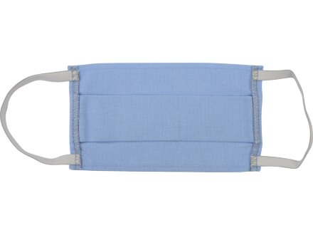 Маска для лица многоразовая из хлопка, голубой Маска для лица многоразовая из хлопка, голубой