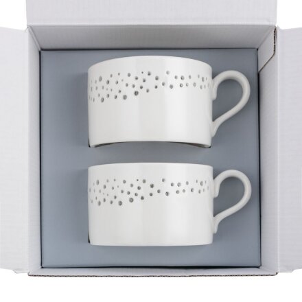 Набор Coralli Luziano на 2 персоны, белый Набор Coralli Luziano на 2 персоны, белый