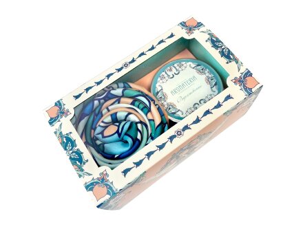 Набор: платок Царевна Лебедь и свеча Вдохновение Набор: платок Царевна Лебедь и свеча Вдохновение