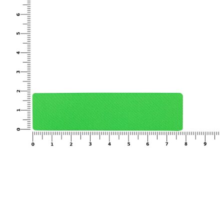 Наклейка тканевая Lunga, S, зеленый неон Наклейка тканевая Lunga, S, зеленый неон