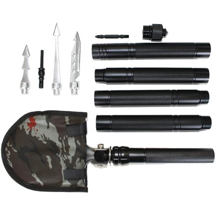 Многофункциональная лопата HK002, черная Многофункциональная лопата HK002, черная