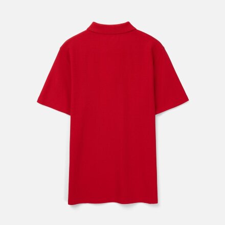 Рубашка поло унисекс Tervise, красная Рубашка поло унисекс Tervise, красная