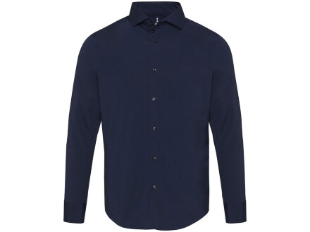 Carnelian мужская рубашка из поплина - Navy Blue