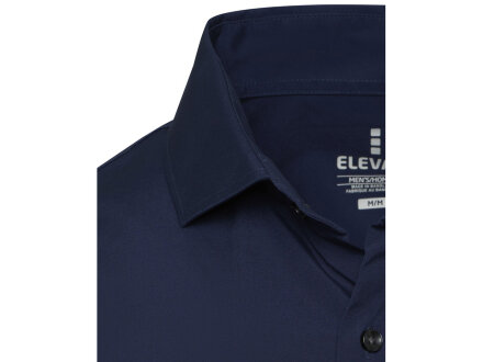 Carnelian мужская рубашка из поплина - Navy Blue