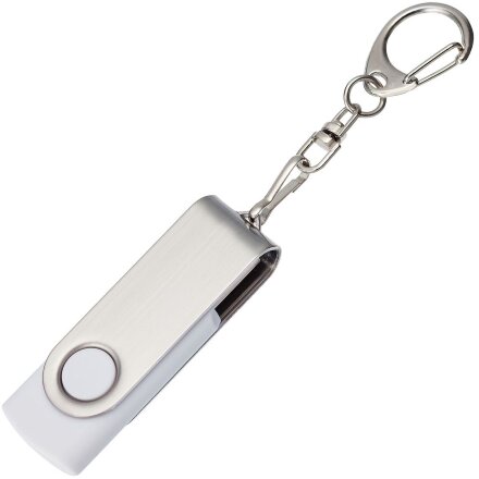 Флешка Twist, белая, 16 Гб Флешка Twist, белая, 16 Гб