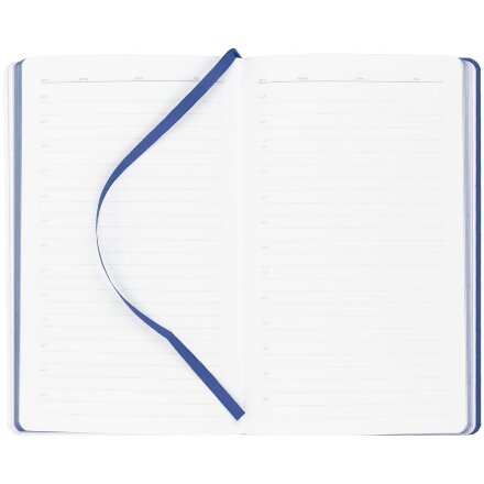 Ежедневник Duplex, недатированный, белый с синим Ежедневник Duplex, недатированный, белый с синим