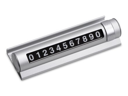 Парковочная табличка Frontpark, серебристый