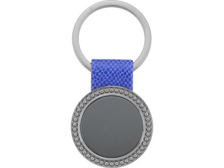 Набор Аллен: визитница, брелок, синий Набор Аллен: визитница, брелок, синий