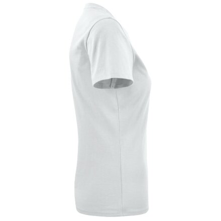 Футболка женская Ladies American U, белая Футболка женская Ladies American U, белая