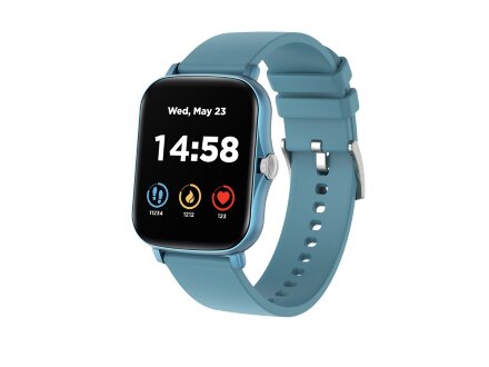 Умные часы CANYON Barberry SW-79, IP 67, BT 5.1, сенсорный дисплей 1.7, морская волна Умные часы CANYON Barberry SW-79, IP 67, BT 5.1, сенсорный дисплей 1.7, морская волна