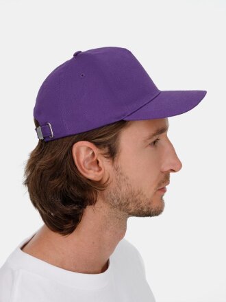 Бейсболка Long Beach, темно-фиолетовая Бейсболка Long Beach, темно-фиолетовая