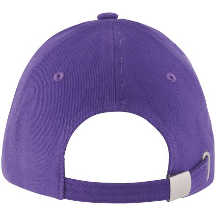 Бейсболка Long Beach, темно-фиолетовая Бейсболка Long Beach, темно-фиолетовая
