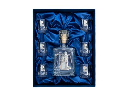 Набор со штофом СТРОИТЕЛЬНЫЙ Набор со штофом СТРОИТЕЛЬНЫЙ