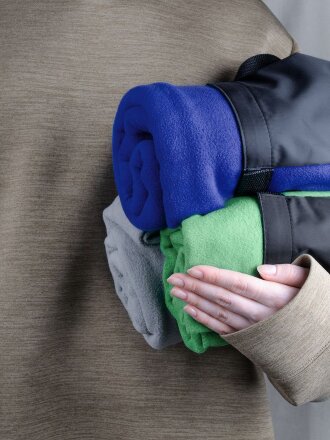 Дорожный плед Voyager, светло-зеленый Дорожный плед Voyager, светло-зеленый