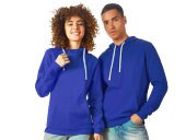 Толстовка унисекс Stream с капюшоном, классический синий Толстовка унисекс Stream с капюшоном, классический синий