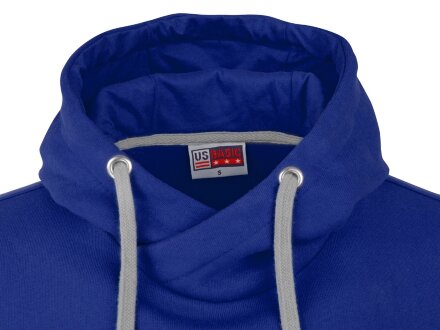 Толстовка унисекс Stream с капюшоном, классический синий Толстовка унисекс Stream с капюшоном, классический синий