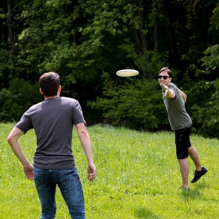 Летающая тарелка-фрисби Cancun, красная Летающая тарелка-фрисби Cancun, красная