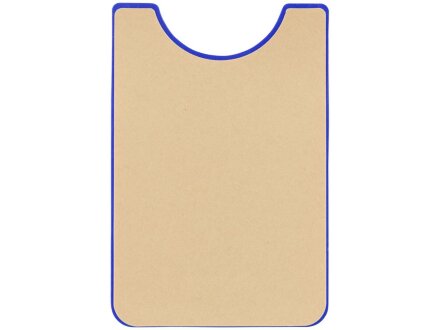 Картхолдер для телефона с отверстием для пальца, ярко-синий Картхолдер для телефона с отверстием для пальца, ярко-синий