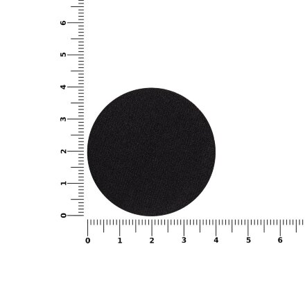 Наклейка тканевая Lunga Round, M, черная Наклейка тканевая Lunga Round, M, черная