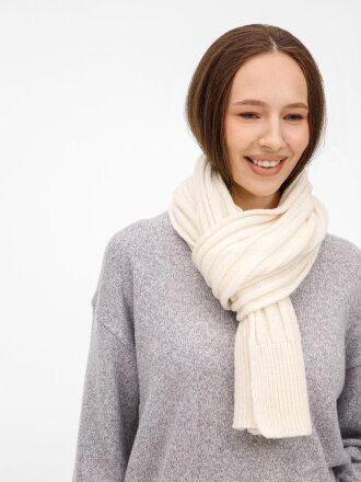 Шарф Bellish, белый (ванильный) Шарф Bellish, белый (ванильный)