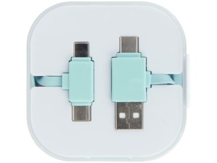 Цветной зарядный кабель, мятный Цветной зарядный кабель, мятный