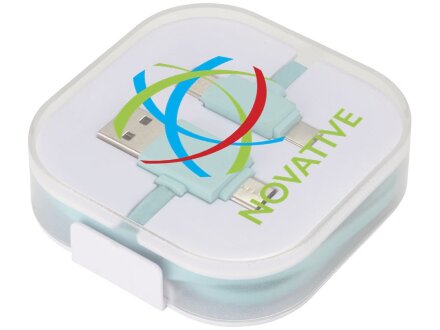 Цветной зарядный кабель, мятный Цветной зарядный кабель, мятный