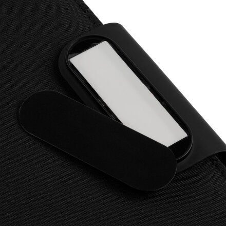 Папка с блокнотом Midstream, черная Папка с блокнотом Midstream, черная