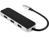 Хаб USB Rombica Type-C Chronos Black Хаб USB Rombica Type-C Chronos Black