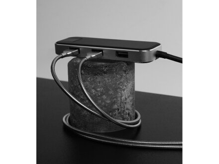 Хаб USB Rombica Type-C Chronos Black Хаб USB Rombica Type-C Chronos Black