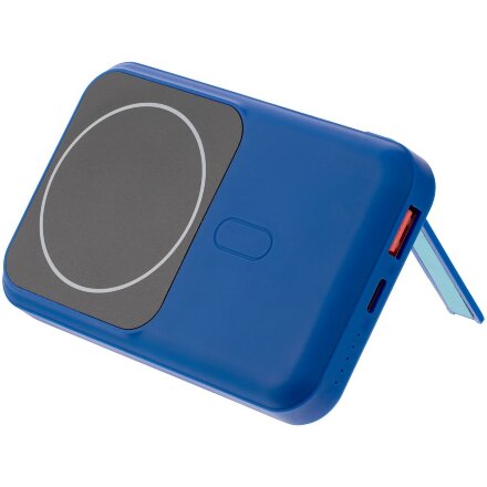 Магнитный беспроводной аккумулятор Top Force, 10000 мАч, cиний Магнитный беспроводной аккумулятор Top Force, 10000 мАч, cиний